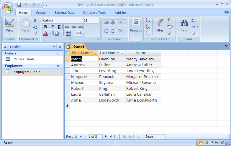 Microsoft Access Concatenate Fields In Query Meaning