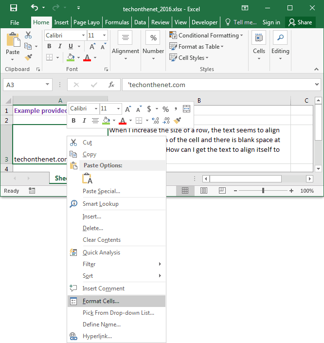 microsoft word table cell vertical alignment