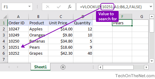 vlookup in excel 2016 different sheets