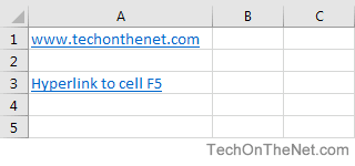 how to turn links into hyperlinks in excel 2016